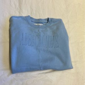 Light blue Abercrombie Kids crew neck